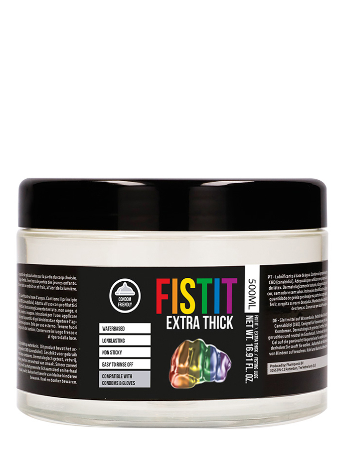 FistIt Extra Thick Rainbow Gleitmittel auf Wasserbasis 500 ml