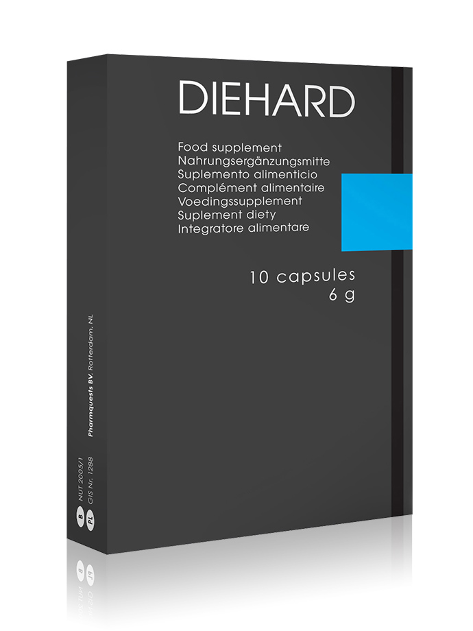 DIEHARD Blue - 10 Kapseln