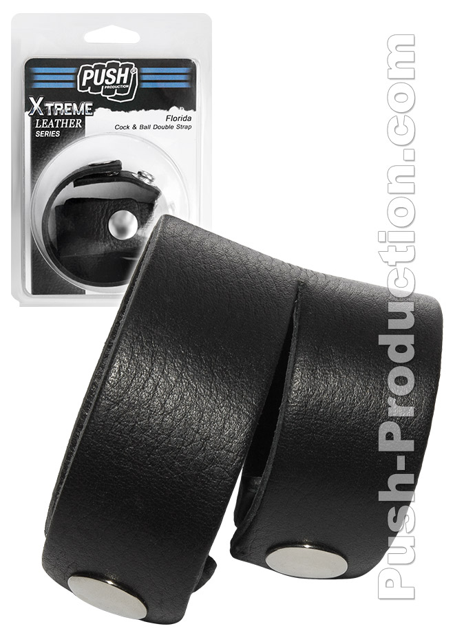 Push Xtreme Leather - Florida Cock & Ball Double Strap