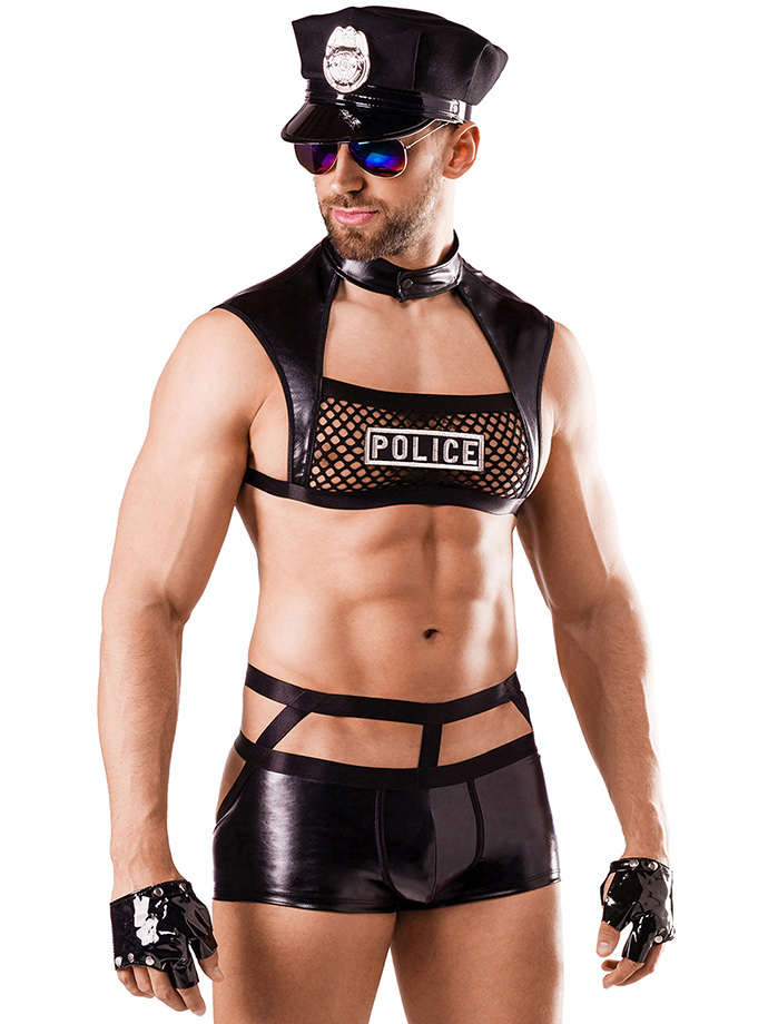The Policeman Costume by Saresia Men is perfect for your sexy roleplaying g...